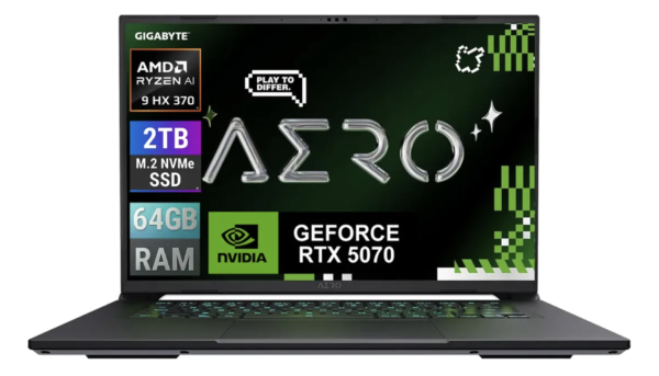 Gigabyte Aero X16 2026 3k Ryzen Ai 9hx370 2tb 64gb Rtx 5070