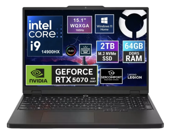 Lenovo Legion 5 15IRX10 15 WUXGA Oled i9 14900HX 2Tb 64Gb RTX 5070