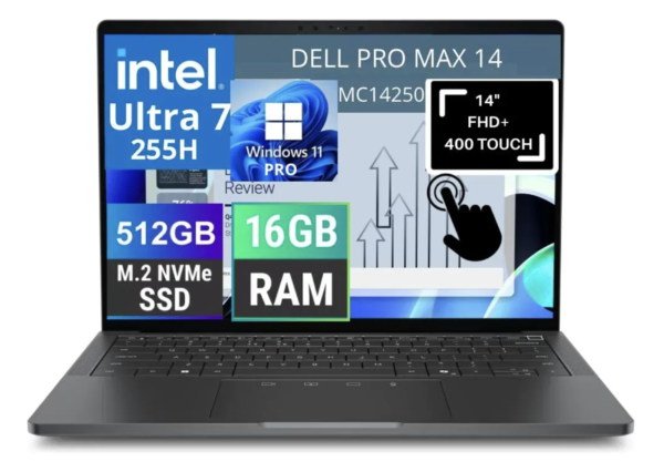 Dell Pro Max 14 2025 Fhd+ Touch Ultra 7 255h 512/16gb W11pro