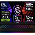 Laptop Msi Vector 2025 16hx Ai Qhd+ U9 275hx 2tb/32 Rtx 5080