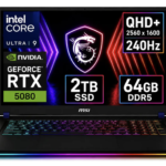 Laptop Msi Vector 2025 16hx Ai Qhd+ U9 275hx 2tb/64 Rtx 5080