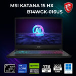 Msi Katana 2025 15hx QHD 165Hz i9 14900HX 1Tb 32gb RTX 5070